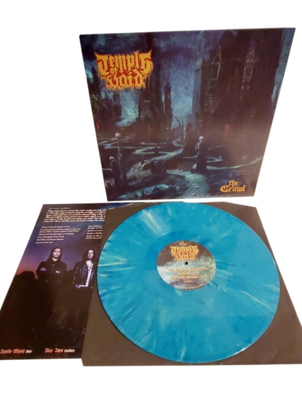 Temple of Void "The Crawl" First Press Custom Cove Marble LP Record RP75951